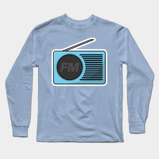 Beautiful Music Tape Sticker vector illustration. Technology recreation icon concept. Cassette tape recorder sticker vector design. Analog media for recording and listening stereo. Long Sleeve T-Shirt